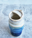 Travel Tumbler - White and Blue