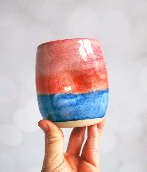 Blue Sunset Tumbler