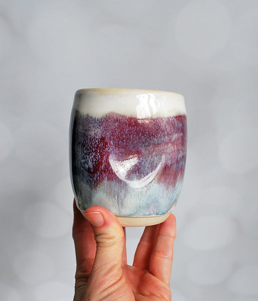 Purple and Blue Tumbler