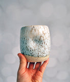 Light Blue Speckle Tumbler