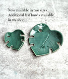 Monstera Leaf Bowl - Tiny