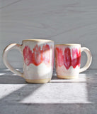 Bright Coffee Mug - Cream, Pink, Orange