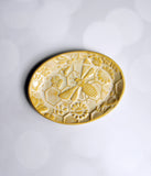 Yellow Bee Oval Tray