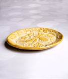 Yellow Bee Oval Tray