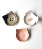 Pink Cat Ring Dish