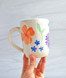 Watercolor Flower Coffee Mug #1