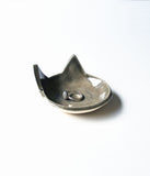 Gray Cat Ring Dish