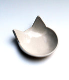 Little white cat bowl